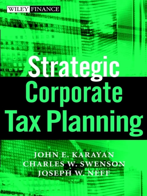 Cover image for Strategic Corporate Tax Planning